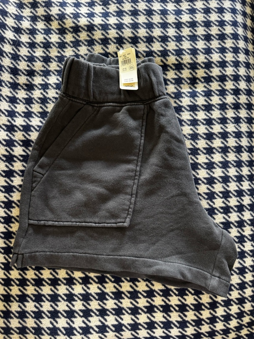 Aerie Elastic Waist Charcoal Gray Shorts XS